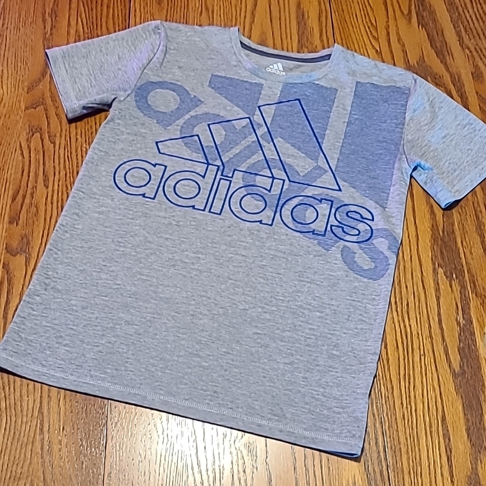 Adidas Athletic Gray Shirt - Boy's Medium